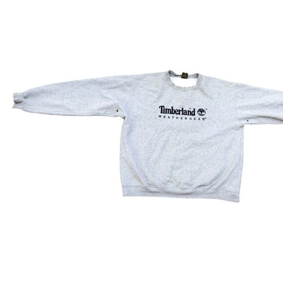 TIMBERLAND Sweater XL Gray - Picture 2 of 8